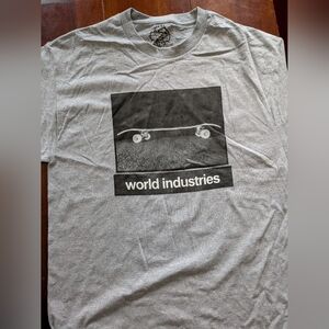 Zumiez Gray World Industries Skateboard Tee